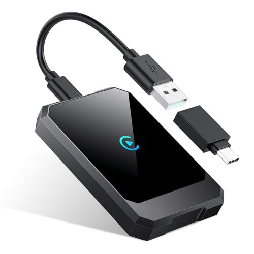 Fesuda CarPlay Wireless Adapter, Wireless CarPlay Adapter Dongle Plug & Play Car Play Wireless Adapter Für 800+ Auto OEM Kompatibel mit Apple iPhone 6+ & iOS 10+ Aluminiumlegierung Fesuda CarPlay Wireless Adapter, Wireless CarPlay Adapter Dongle Plug & Play Car Play Wireless Adapter Für 800+ Auto OEM Kompatibel mit Apple iPhone 6+ & iOS 10+ Aluminiumlegierung von Fesuda