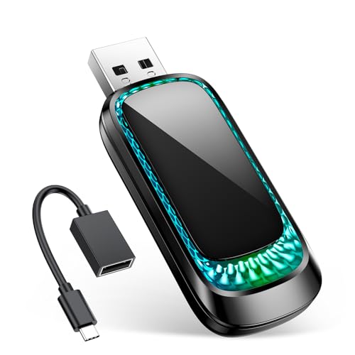 Fesuda CarPlay Wireless Adapter, Wireless CarPlay Adapter Dongle Plug & Play Car Play Wireless Adapter Für 800+ Auto OEM Kompatibel mit Apple iPhone 6+ & iOS 10+ Direktes Plug-in Fesuda CarPlay Wireless Adapter, Wireless CarPlay Adapter Dongle Plug & Play Car Play Wireless Adapter Für 800+ Auto OEM Kompatibel mit Apple iPhone 6+ & iOS 10+ Direktes Plug-in von Fesuda