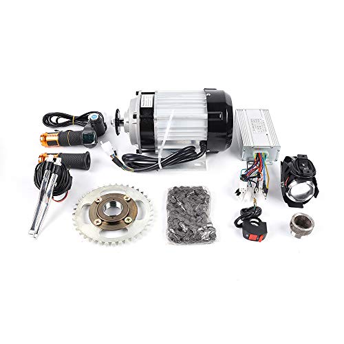 48V 500W/750W E Bike Umbausatz, Bürstenloser Elektromotor Getriebemotor Motor Für Dreirad/Rikscha (Type: 500W 48V) von Fetcoi