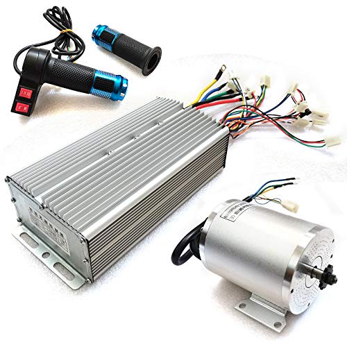 60V 2KW/72V 3KW Bürstenloser Gleichstrommotor Elektromotor Motor Für Elektrofahrrad Faltautos Elektromotorräder (Spannung : 72 V) von Fetcoi