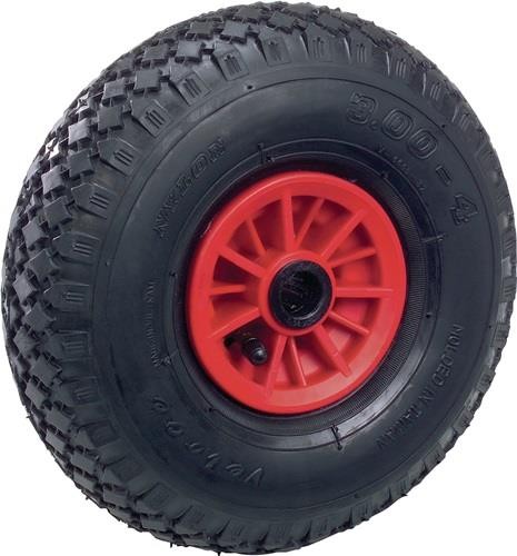Fetra Luftrad 70100 D.260mm Trgf.200kg Ersatzrad Block 2 PR Gleitlager von Fetra