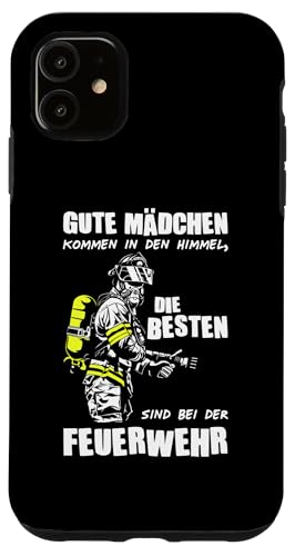 Hülle für iPhone 11 Feuerwehrfrau Freiwillige Feuerwehr Ehrenamt Geschenk von Feuerwehr Feuerwehrauto Geschenkideen & Mehr
