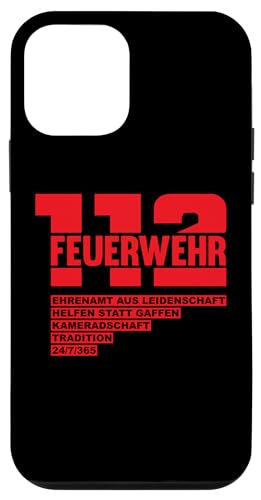 Hülle für iPhone 12 mini Freiwillige Feuerwehr 112 Ehrenamt Feuerwehrmann Geschenk von Feuerwehr Feuerwehrauto Geschenkideen & Mehr