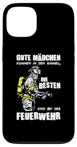 Hülle für iPhone 13 Feuerwehrfrau Freiwillige Feuerwehr Ehrenamt Geschenk von Feuerwehr Feuerwehrauto Geschenkideen & Mehr