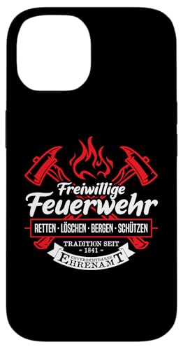 Hülle für iPhone 14 Freiwillige Feuerwehr Tradition Ehrenamt Feuerwehrmann von Feuerwehr Feuerwehrauto Geschenkideen & Mehr
