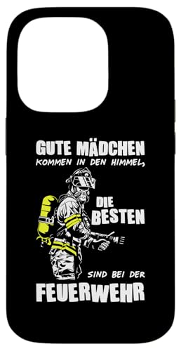 Hülle für iPhone 14 Pro Feuerwehrfrau Freiwillige Feuerwehr Ehrenamt Geschenk von Feuerwehr Feuerwehrauto Geschenkideen & Mehr
