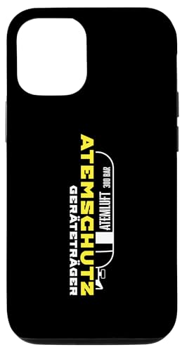 Hülle für iPhone 15 Pro Feuerwehr Atemschutz Feuerwehrmann Geräteträger Geschenk von Feuerwehr Feuerwehrauto Geschenkideen & Mehr