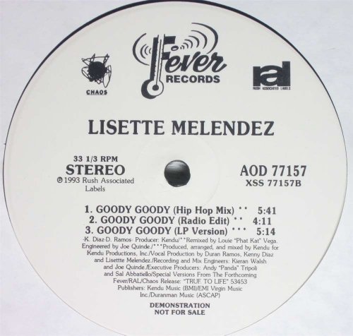 Goody goody (6 versions, 1993) [Vinyl Single] von Chaos