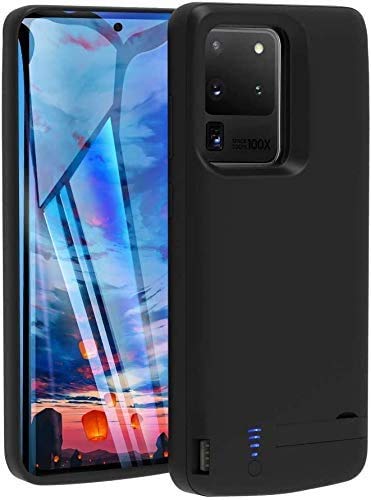 Akkuhülle für Samsung S20 Ultra, 6000mAh Tragbare Akku Hülle Ladehülle Handyhülle Battery Case Powerbank Hülle für Samsung Galaxy S20 Ultra 5G Wiederaufladbare Power Bank Schutzhülle Akkuhülle für Samsung S20 Ultra, 6000mAh Tragbare Akku Hülle Ladehülle Handyhülle Battery Case Powerbank Hülle für Samsung Galaxy S20 Ultra 5G Wiederaufladbare Power Bank Schutzhülle von Fey