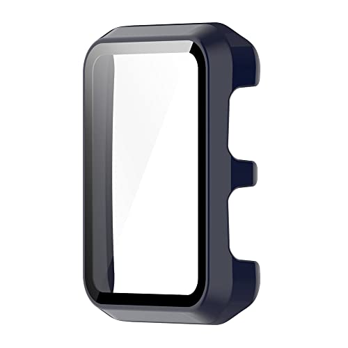 Feysentoe Hülle mit Glas Displayschutz Kompatibel mit Huawei Watch D Schutz Case Schutzhülle.(Tinte blau) von Feysentoe