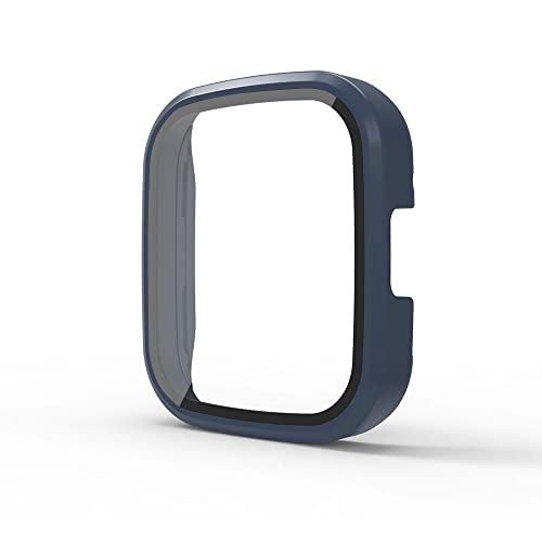 Feysentoe Hülle mit Glas Displayschutz Kompatibel mit RedMi Watch 3 Schutz Case Schutzhülle.(Mitternachtsblau) von Feysentoe