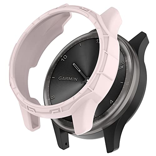Feysentoe Hülle mit TPU Kompatibel mit Garmin VivoMove Trend Schutz Case Schutzhülle.(Rosa) von Feysentoe