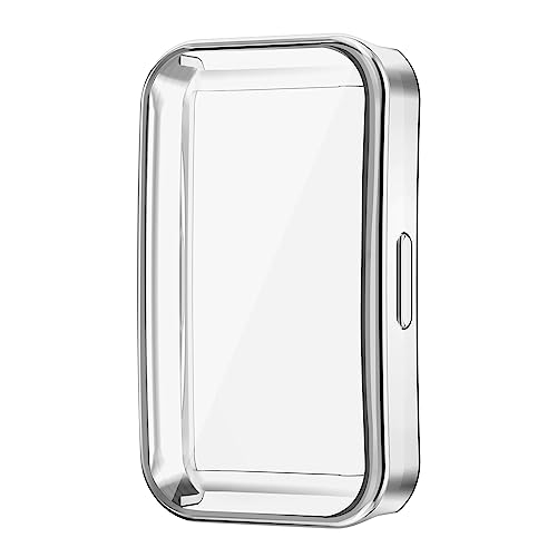 Feysentoe Hülle mit TPU Kompatibel mit Huawei Band 8 Schutz Case Schutzhülle.(Silber) von Feysentoe