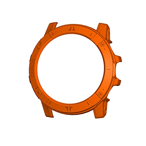 Feysentoe Hüllen Kompatibel mit Amazfit COROS VERTIX 2 Schutzhülle Protector Cover Bumper Shell.(orange) von Feysentoe