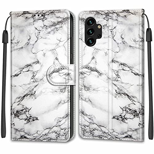 Feyten Kompatibel mit Samsung Galaxy A04S / A04 4G Hülle, Handyhülle Samsung A04S/A04 4G Schutzhülle Wallet Leder Klappbar Magnet Klapphülle Samsung A04S/A04 4G Cover Lederhülle (Marmor 1) von Feyten