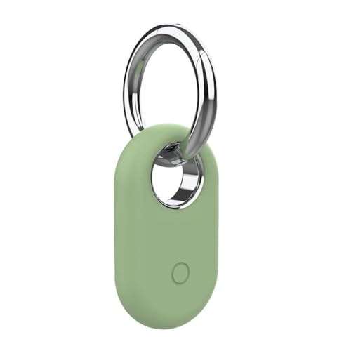 Fgbetcv Schutzhülle für Samsung Galaxy SmartTag2, Silikonhülle für Galaxy Smart Tag 2 mit Schlüsselring für Schlüssel, Geldbörse, Gepäck von Fgbetcv