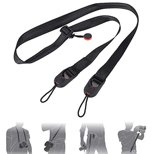 Schnellverschluss-DSLR-Kamera-Manschette, Handgelenk, Handschlaufe, Schultergurt, kompatibel mit Video-Camcorder, Nikon/Canon/Sony/Pentax/Minolta/Panasonic/Olympus/SLR/Digitalkameras, Schnellverschluss-DSLR-Kamera-Manschette, Handgelenk, Handschlaufe, Schultergurt, kompatibel mit Video-Camcorder, Nikon/Canon/Sony/Pentax/Minolta/Panasonic/Olympus/SLR/Digitalkameras, von FgofhFu