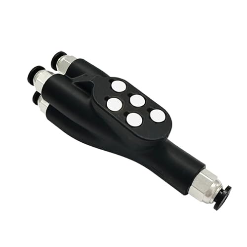 3D Drucker Teil 4 in 1 PTFE Adapter Rohr Expansion Port Anschluss 4 Feeding Module für X1C P1S P1P 3D Drucker von Fhkpsqkcn
