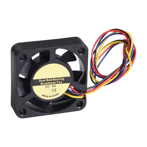 Fhkpsqkcn 4010 DC5V Lüfter Verbessert Die Kühlung des Mainboards des Lab P1 3D Druckers Mit Doppelschlitzlager Und Leiser Geschwindigkeitsregelung von Fhkpsqkcn