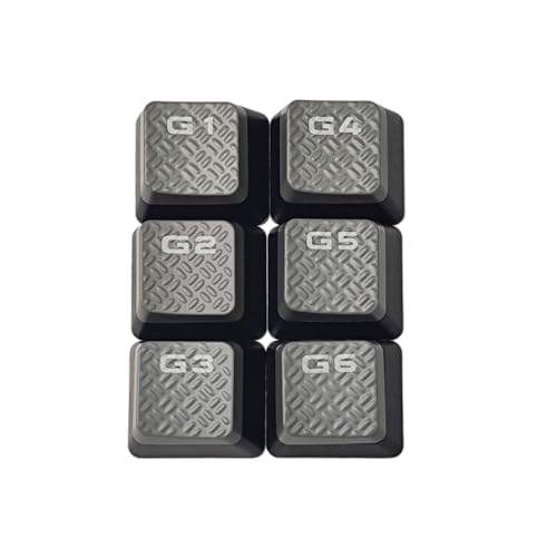 Fhkpsqkcn 6 Taste G1/2/3/4/5/6 Nicht Schlupf Texturschlüsselkappen ABS Backbeleuchtung Taste Für Die Mechanische Tastatur Von Strafe K95 Fhkpsqkcn 6 Taste G1/2/3/4/5/6 Nicht Schlupf Texturschlüsselkappen ABS Backbeleuchtung Taste Für Die Mechanische Tastatur Von Strafe K95 von Fhkpsqkcn