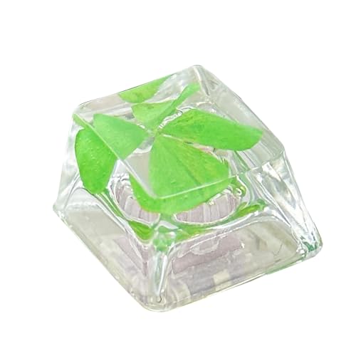 Fhkpsqkcn Circuit Keyboards Tastenkappen Clovers Keycap Mechanische Tastaturen Transparency Clovers Resin Keycap Replacement von Fhkpsqkcn