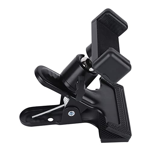 Fhsqwernm Guitar Head Phone Holder Live Broadcast Adjustable Headstock Clamp Clips Mount Bracket Guitar Head Phone Holder Stand von Fhsqwernm