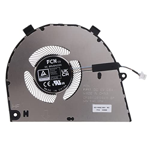 Fhsqwernm Laptop Lüfter DC5V 4-pin 4-draht Wärme Kühler Ersatz Kühlkörper Geräuscharm Für Vostro 16 5620 5625 0T8R2T Fhsqwernm Laptop Lüfter DC5V 4-pin 4-draht Wärme Kühler Ersatz Kühlkörper Geräuscharm Für Vostro 16 5620 5625 0T8R2T von Fhsqwernm