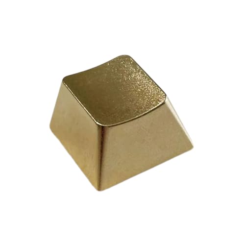 Fhsqwernm Legierungs Tastenkappe In Mattem Gold Finish Für Lebensdauer Mechanischer Tastaturen von Fhsqwernm