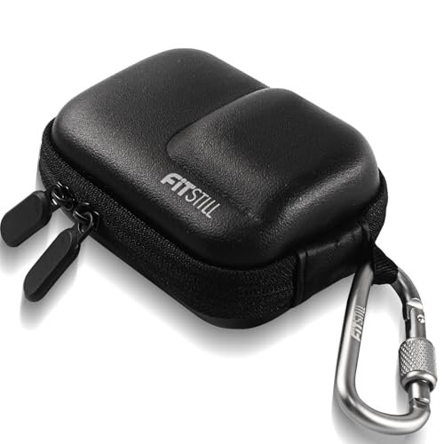 FiTSTILL Schwarze Mini-Kameratasche für DJI Action 5 Pro/Action 4/Action 3 Hülle, staubdicht und wasserdicht, Dual-Reißverschluss-Design, Schutzständer zur Aufbewahrung der Osmo Action 5 Pro Hülle FiTSTILL Schwarze Mini-Kameratasche für DJI Action 5 Pro/Action 4/Action 3 Hülle, staubdicht und wasserdicht, Dual-Reißverschluss-Design, Schutzständer zur Aufbewahrung der Osmo Action 5 Pro Hülle von FiTSTILL