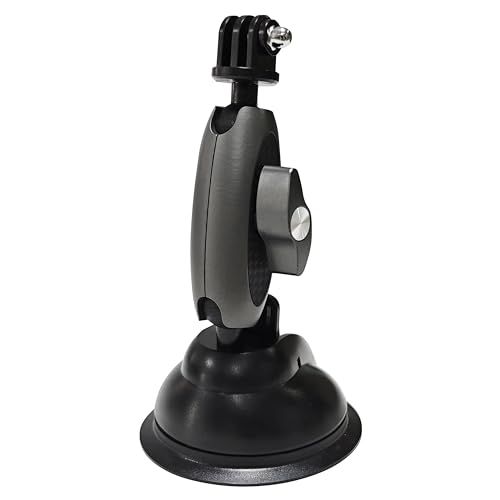 FiTSTILL Go Pro INAST Saugnapfhalter, mit 360°-Doppelkopfkugel, passend für Go Pro Max Mini Hero 12 11 10 9 8 7 6 5, INSTA-360 X3 X2, DJI Pocket 2, mit 1/4"-20 Standardgewinde Adapter FiTSTILL Go Pro INAST Saugnapfhalter, mit 360°-Doppelkopfkugel, passend für Go Pro Max Mini Hero 12 11 10 9 8 7 6 5, INSTA-360 X3 X2, DJI Pocket 2, mit 1/4"-20 Standardgewinde Adapter von FiTSTILL