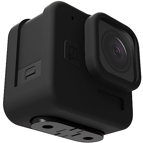 FitStill Silikon-Schutzhülle für Go Pro Hero 11 Black Mini, Gehäuse für Action-Kamera, Zubehör für GoPro Hero 11 Black Mini (schwarz) Zubehör-Set von FiTSTILL