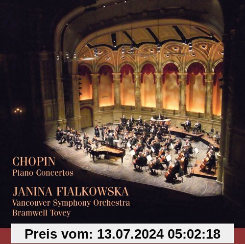 Chopin Klavierkonzerte 1+2 von Fialkowska