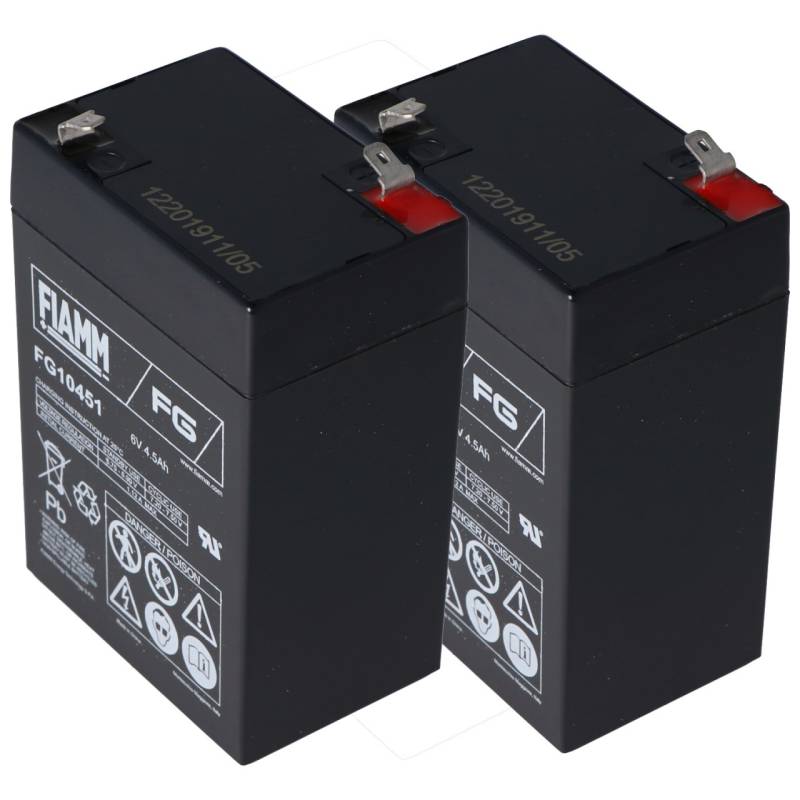 Akku passend für APC RBC1 Akku, APC Back-UPS, Modell BK200BI von FIAMM
