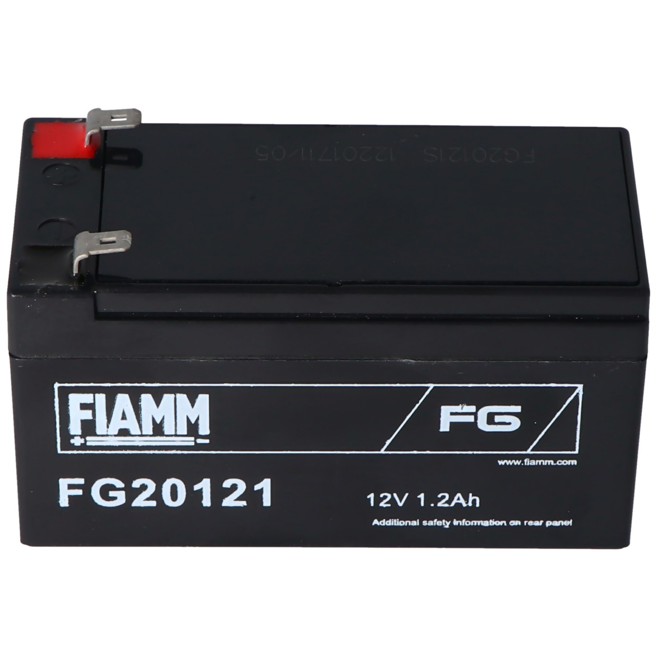 Fiamm FG20121 Akku 1200mAh Blei Akku 12 Volt mit 1200mAh, 2mal 4,8mm Steckkontakte Fiamm FG20121 Akku 1200mAh Blei Akku 12 Volt mit 1200mAh, 2mal 4,8mm Steckkontakte von FIAMM