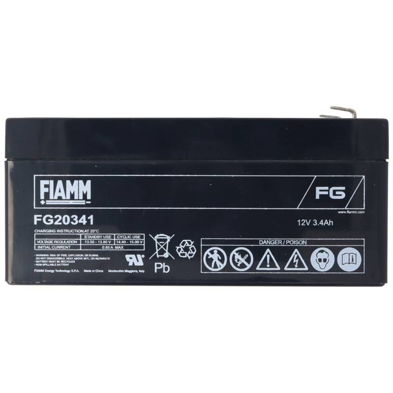 Fiamm FG20341 Akku, ehemals FG20301 Akku 12 Volt 3400mAh Blei PB Akku von FIAMM