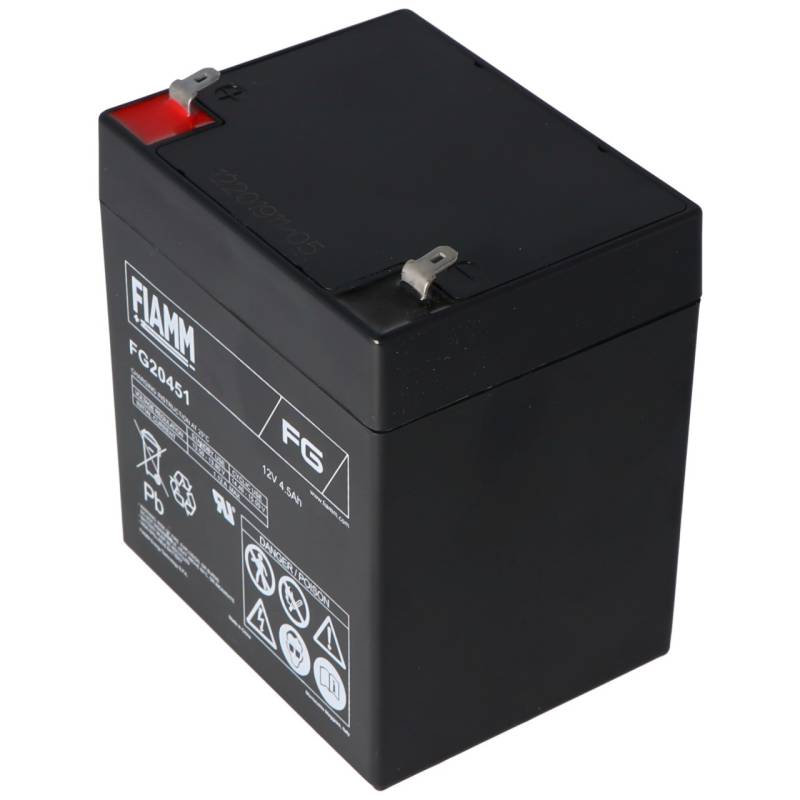 Fiamm FG20451 Akku 4,5Ah 12 Volt Bleiakku von FIAMM
