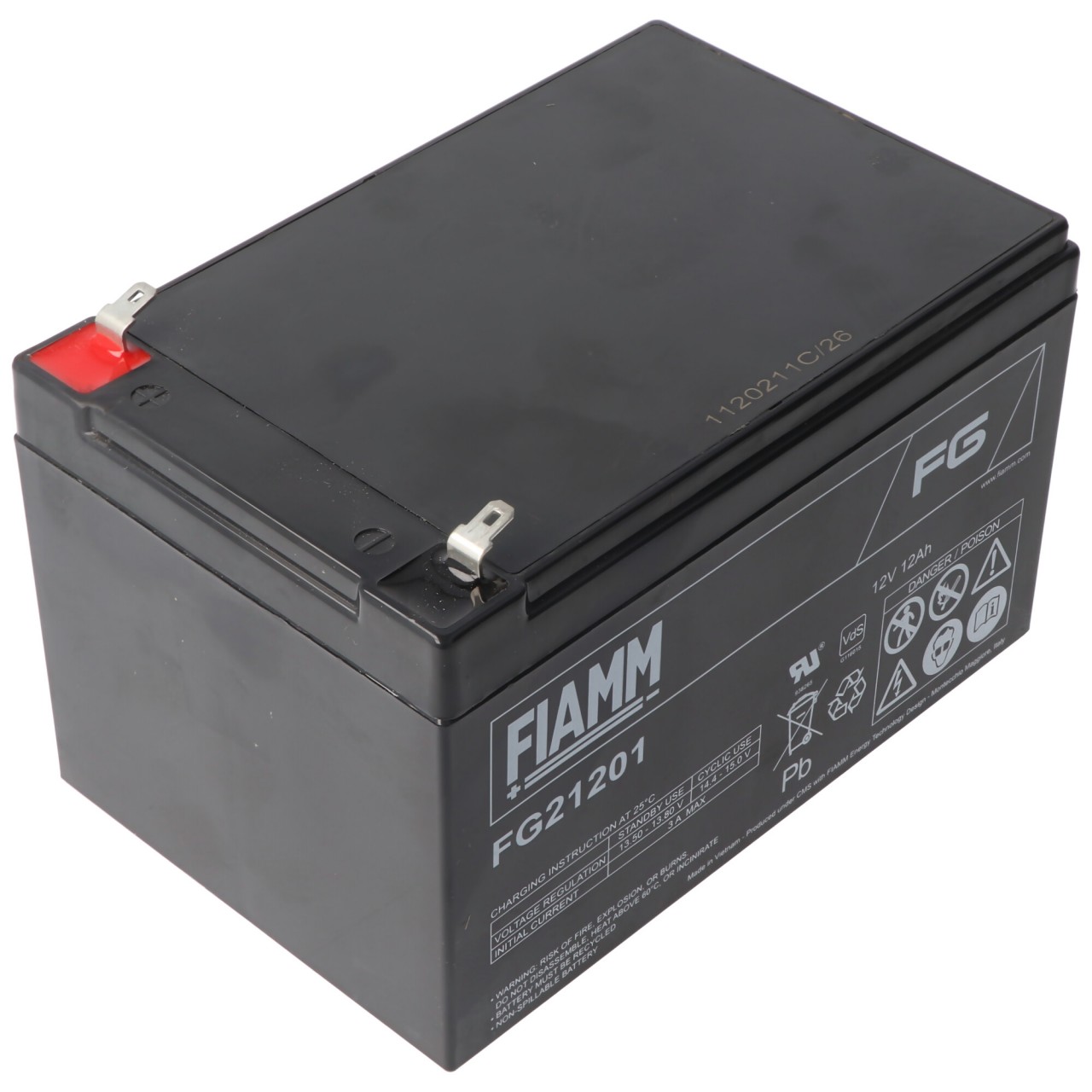 Fiamm FG21201 12V 12Ah Bleiakku AGM Blei Gel Akku Fiamm FG21201 12V 12Ah Bleiakku AGM Blei Gel Akku von FIAMM