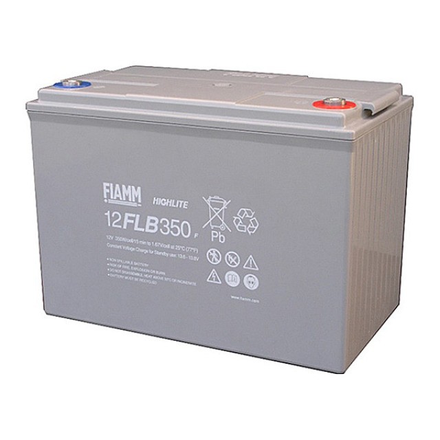 Fiamm Highlite 12FLB350 Blei Akku mit M8 Schraubanschluss 12V, 95000mAh Fiamm Highlite 12FLB350 Blei Akku mit M8 Schraubanschluss 12V, 95000mAh von FIAMM