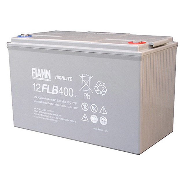 Fiamm Highlite 12FLB400 Blei Akku mit M8 Schraubanschluss 12V, 100000mAh Fiamm Highlite 12FLB400 Blei Akku mit M8 Schraubanschluss 12V, 100000mAh von FIAMM