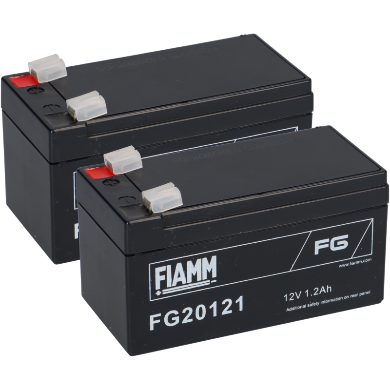 PB Akku 2x Fiamm FG20121 - 12V 1,2Ah PB Akku 2x Fiamm FG20121 - 12V 1,2Ah von Fiamm