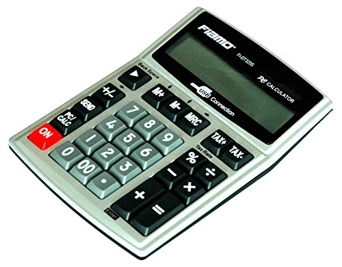 Fiamo FI-DT320US - Tischrechner, silber von Fiamo