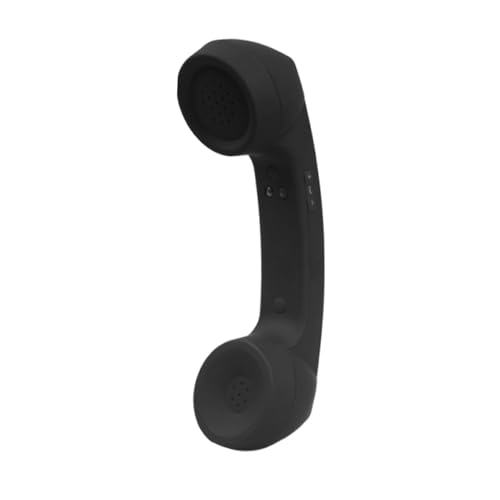 Fiauli Kopfhörer Telefonempfänger Ohrhörer Wireless Retro -Kordelhandset mit Bluetooth -Kompatibilität Stabiler Verbindung Ohrhörer Mikrofondesign für Schwarz Fiauli Kopfhörer Telefonempfänger Ohrhörer Wireless Retro -Kordelhandset mit Bluetooth -Kompatibilität Stabiler Verbindung Ohrhörer Mikrofondesign für Schwarz von Fiauli