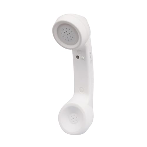 Fiauli Kopfhörer Telefonempfänger Ohrhörer Wireless Retro -Kordelhandset mit Bluetooth -Kompatibilität Stabiler Verbindung Ohrhörer Mikrofondesign für Weiß Fiauli Kopfhörer Telefonempfänger Ohrhörer Wireless Retro -Kordelhandset mit Bluetooth -Kompatibilität Stabiler Verbindung Ohrhörer Mikrofondesign für Weiß von Fiauli