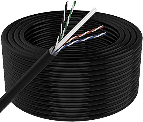 FiberGlobal Ethernet-Netzwerkkabel CAT6 Spule | Professionell 50M grau von FiberGlobal