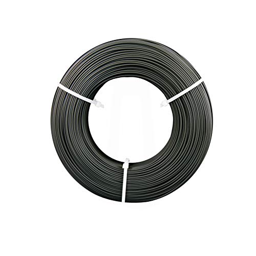 Fiberlogy EASY PLA Filament Schwarz - 1.75mm - 850g - Refill - Premium - für 3D Drucker von Fiberlogy