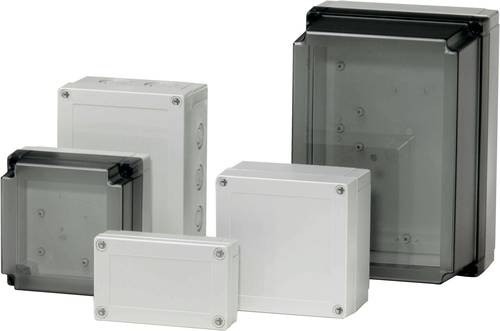 Fibox ABS 125/100 HG Installations-Gehäuse 130 x 130 x 100 ABS, Polyamid Lichtgrau (RAL 7035) 1St. von Fibox