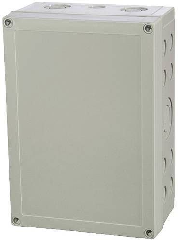 Fibox Enclosure, PC, metric knock-outs Extra high base, grey cover 6015329 Universal-Gehäuse Polyca von Fibox