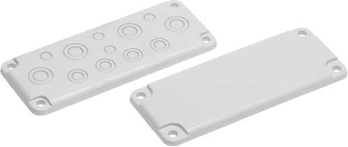 Fibox MB 10324 Blindplatte Polycarbonat Lichtgrau (RAL 7035) 1St. von Fibox