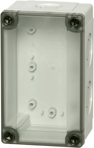 Fibox PCM 100/100 T Wand-Gehäuse, Installations-Gehäuse 130 x 80 x 100 Polycarbonat Lichtgrau (RAL von Fibox