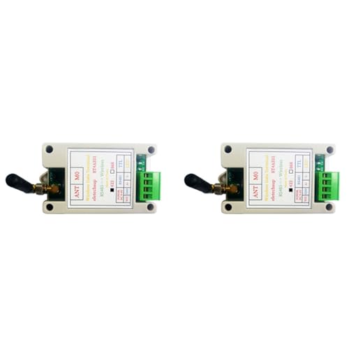 Ficher 2X RS485 RS232 USB Wireless Transceiver 20DBM 433M Sender und Empfänger VHF/UHF-Funkmodem (RS485), 750124080 von Ficher
